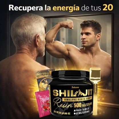 Shilajit: Recupera la energía de tus 20