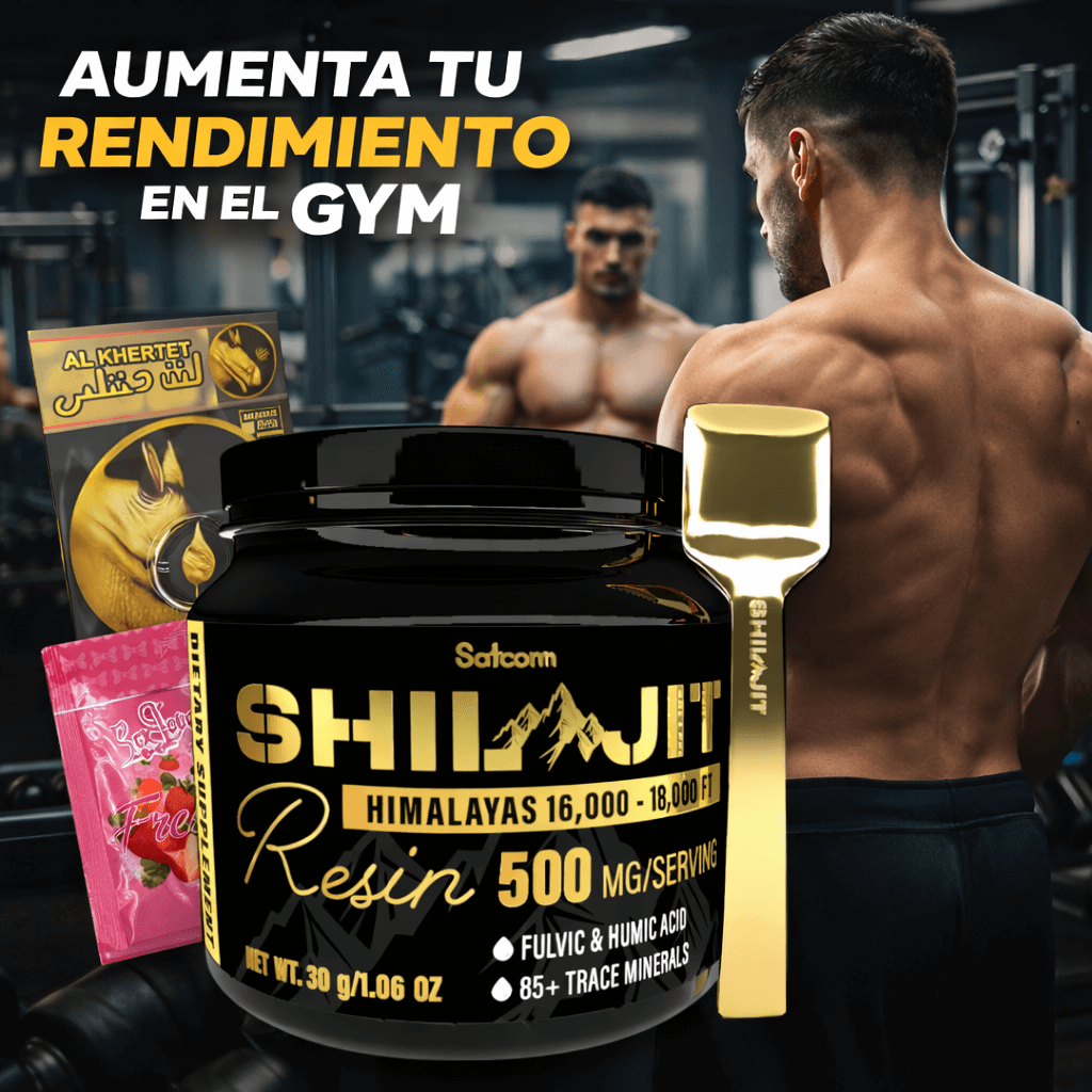 Shilajit: Recupera la energía de tus 20