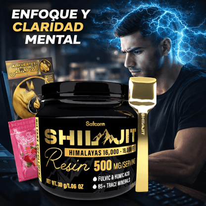 Shilajit: Recupera la energía de tus 20